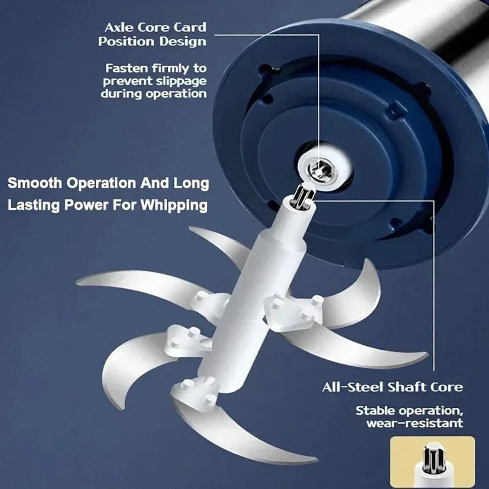 5L Electric Meat Grinders Multifunctional Vegetable Slicer Chopper 304Stainless Steel Food Processor Mixer Machine Kitchen Tool