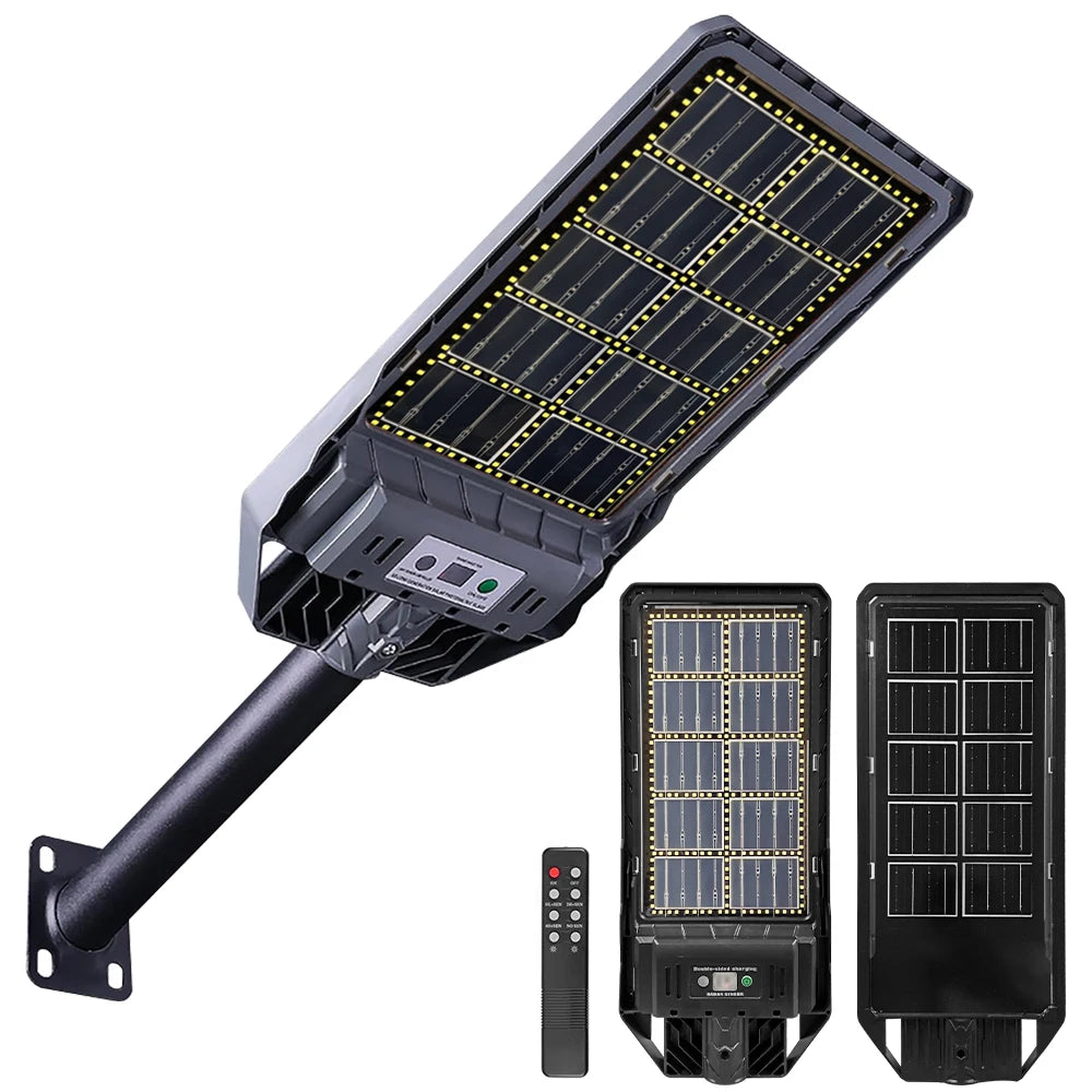 LED Solar Motion Sensor Garden Lights Waterproof Outdoor Lamp 2-Pack