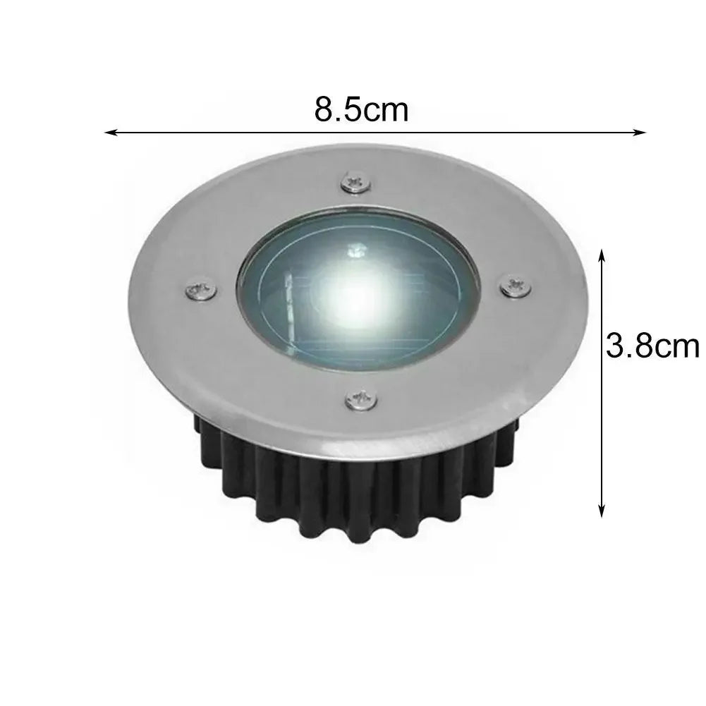 LED Solar Underground Light IP44 Waterproof Garden Spotlight