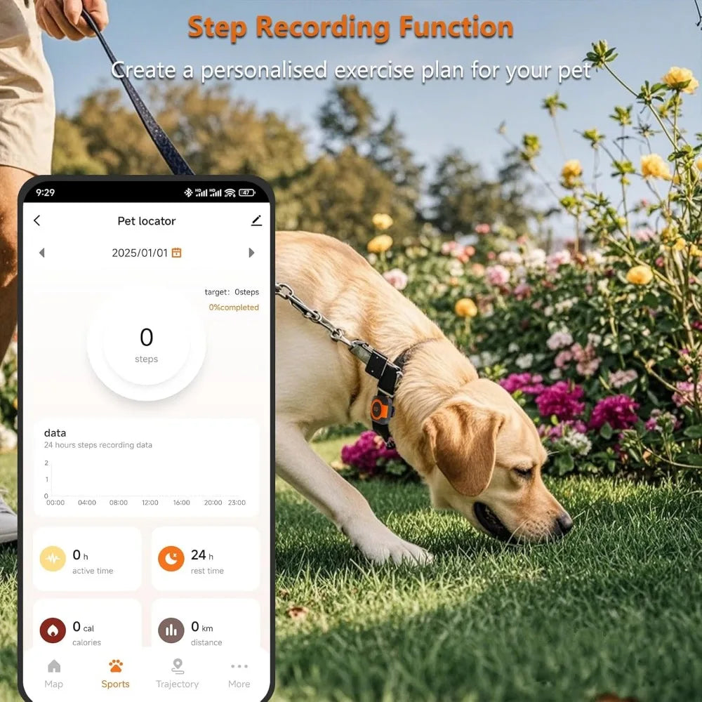 GPS Pet Tracker And Health Monitor For Dogs