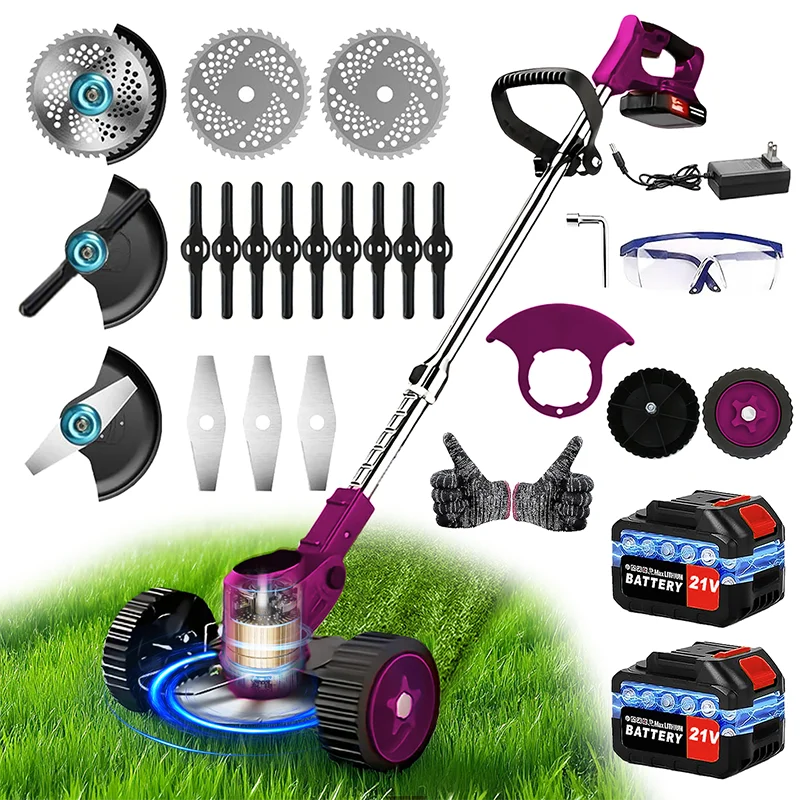 Cordless Garden Tools Set Mower Trimmer And Weed Eater