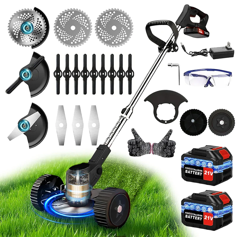 Cordless Garden Tools Set Mower Trimmer And Weed Eater