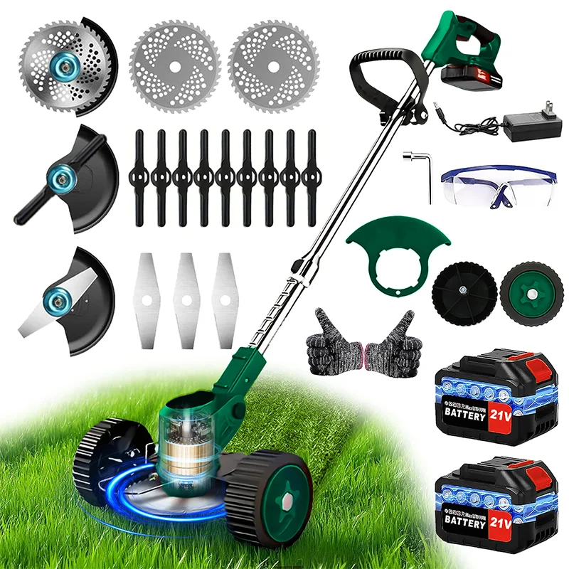 Cordless Garden Tools Set Mower Trimmer And Weed Eater