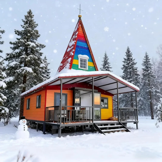 Expandable Prefab Tiny Home Container House For Off Grid Living