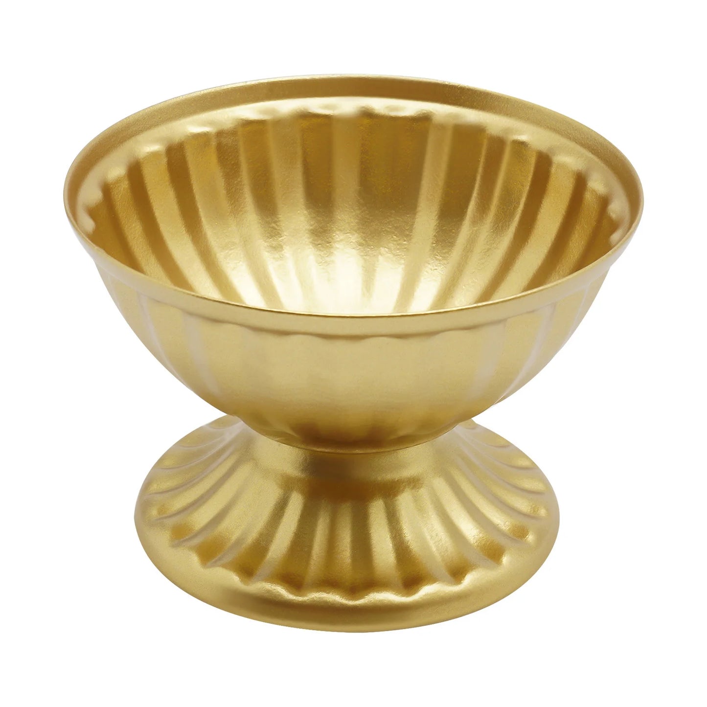 Bymaocar 10-Piece Metal Vase Set