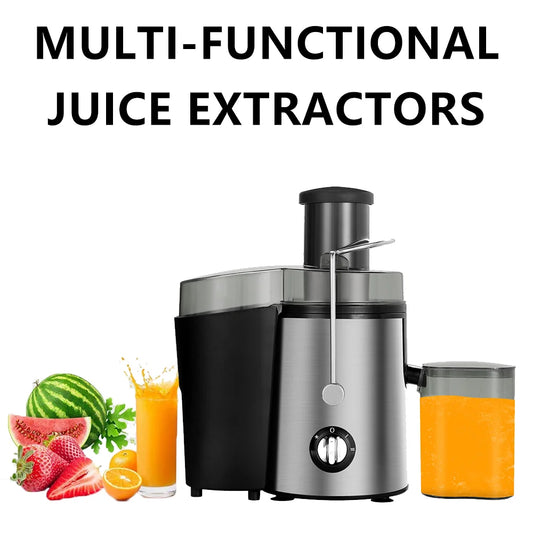 Household Juicer Centrifugal Automatic Fruit And Vegetable Juice Extractors Multi-Functional Food Maker Blender Kitchenware