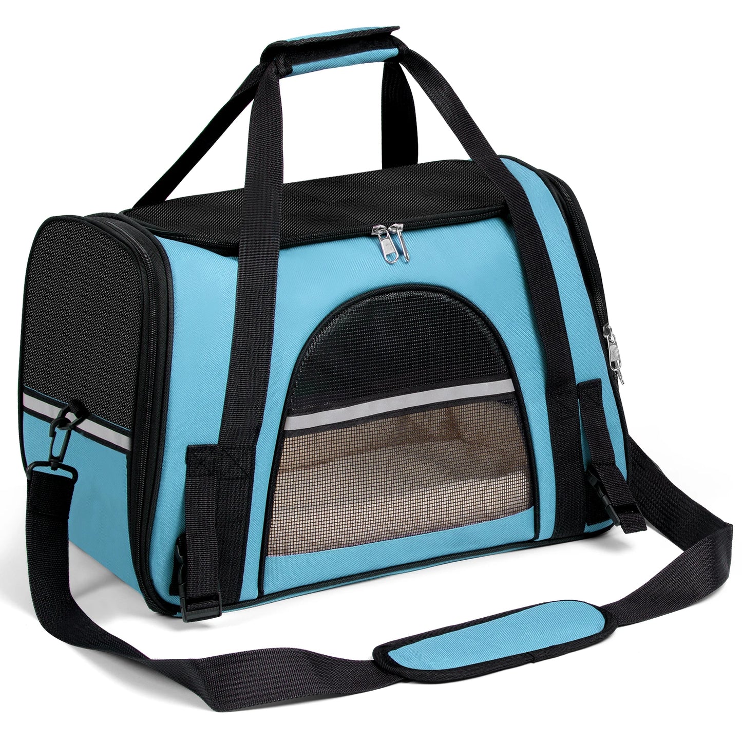 Soft Sided Pet Carrier For Small Medium Pets Airline Approved