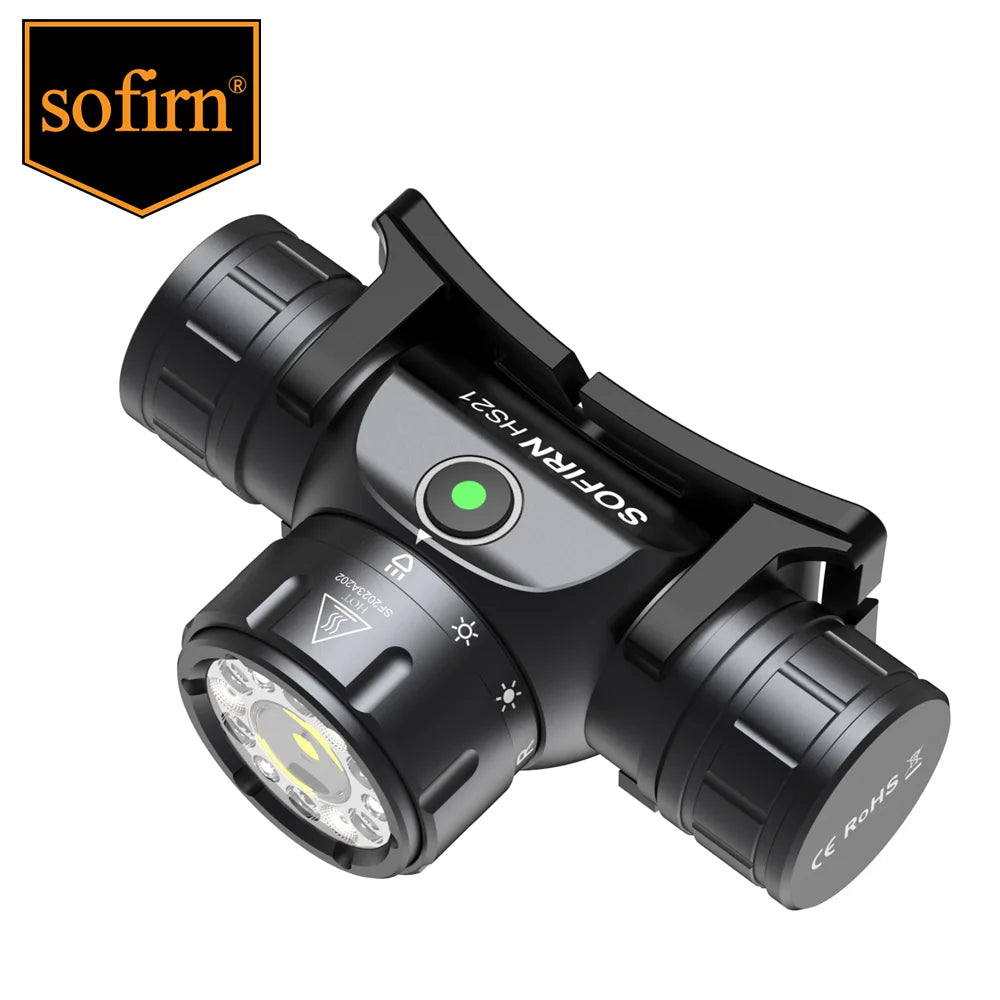 Sofirn HS21 2000lm USB C Rechargeable EDC Headlamp