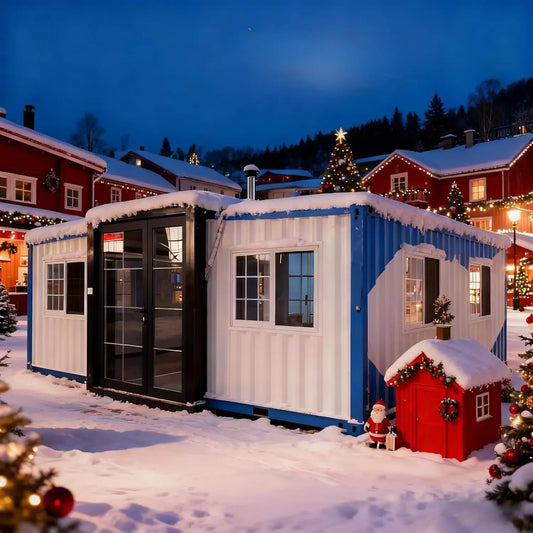 Expandable Container Tiny Home With 2 Bedrooms And Kitchen Bath