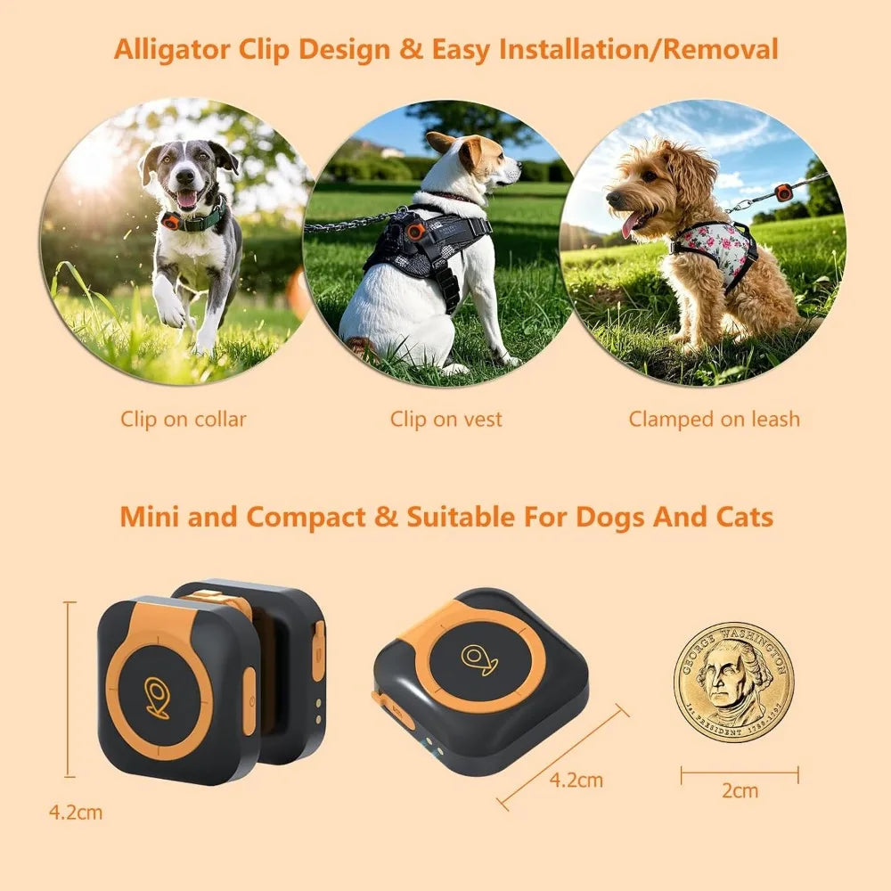 GPS Pet Tracker And Health Monitor For Dogs