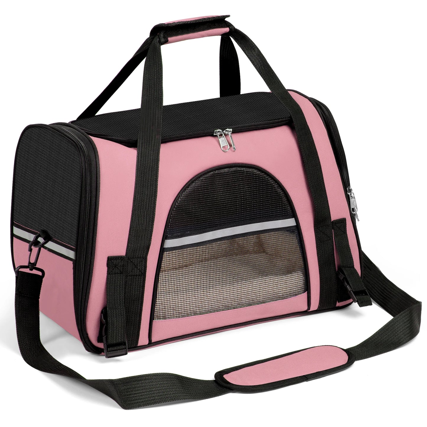 Soft Sided Pet Carrier For Small Medium Pets Airline Approved