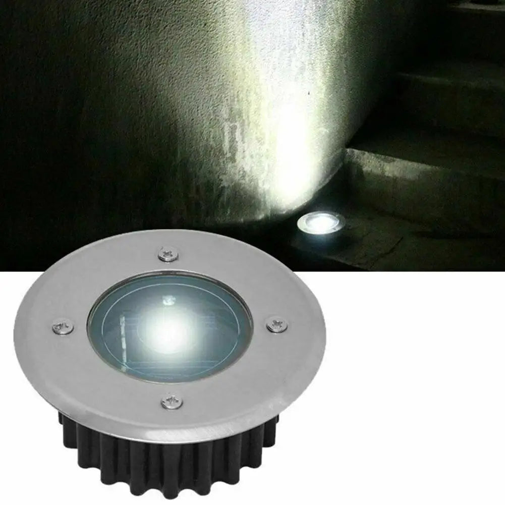 LED Solar Underground Light IP44 Waterproof Garden Spotlight