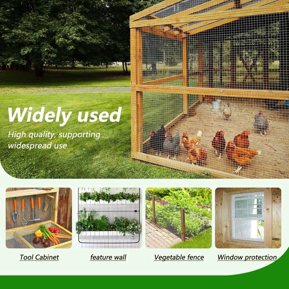 XMSJ Hardware Cloth Welded Wire Mesh Fence Roll Galvanized