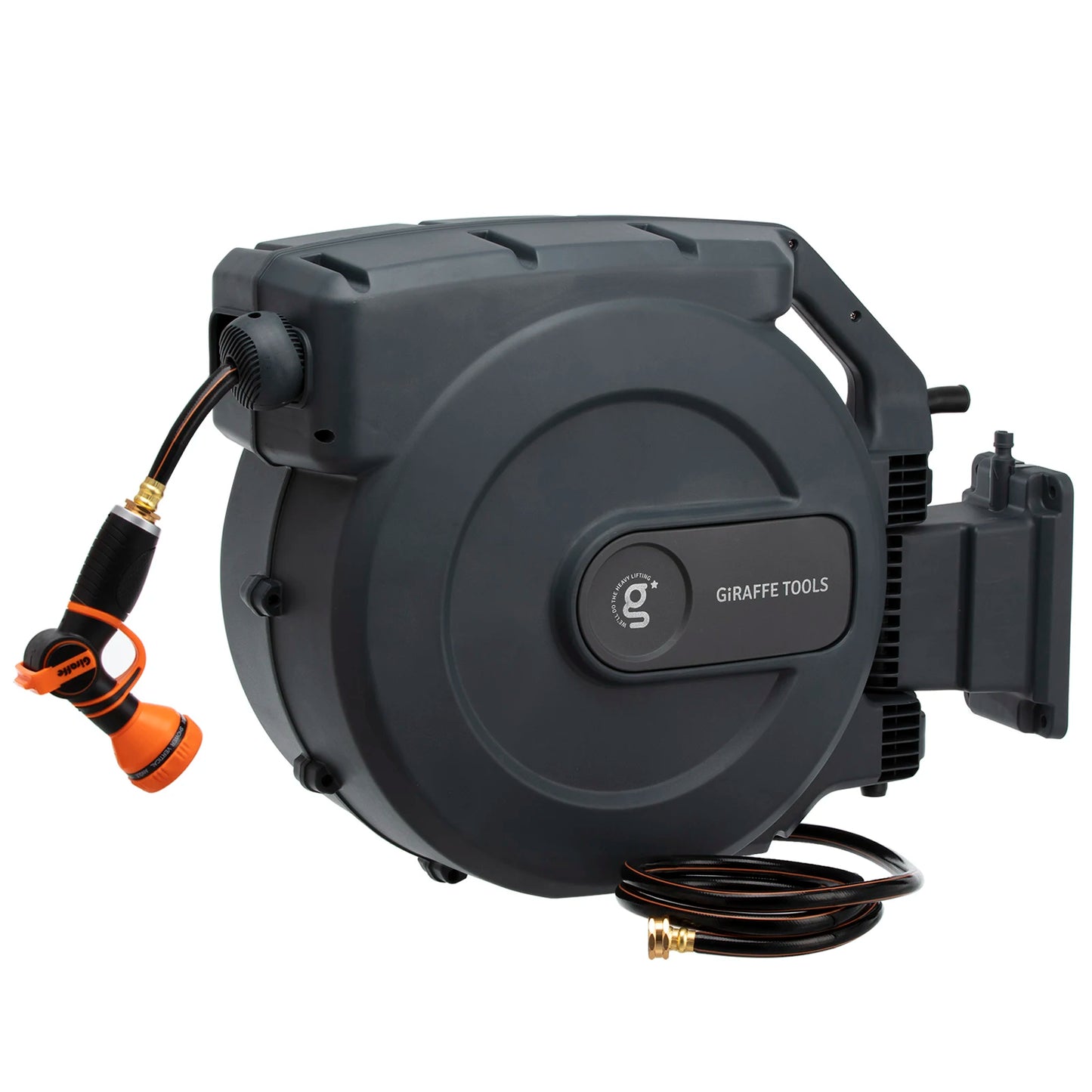 Giraffe Tools AW50 Hose Reel Heavy Duty Retractable Garden Hose