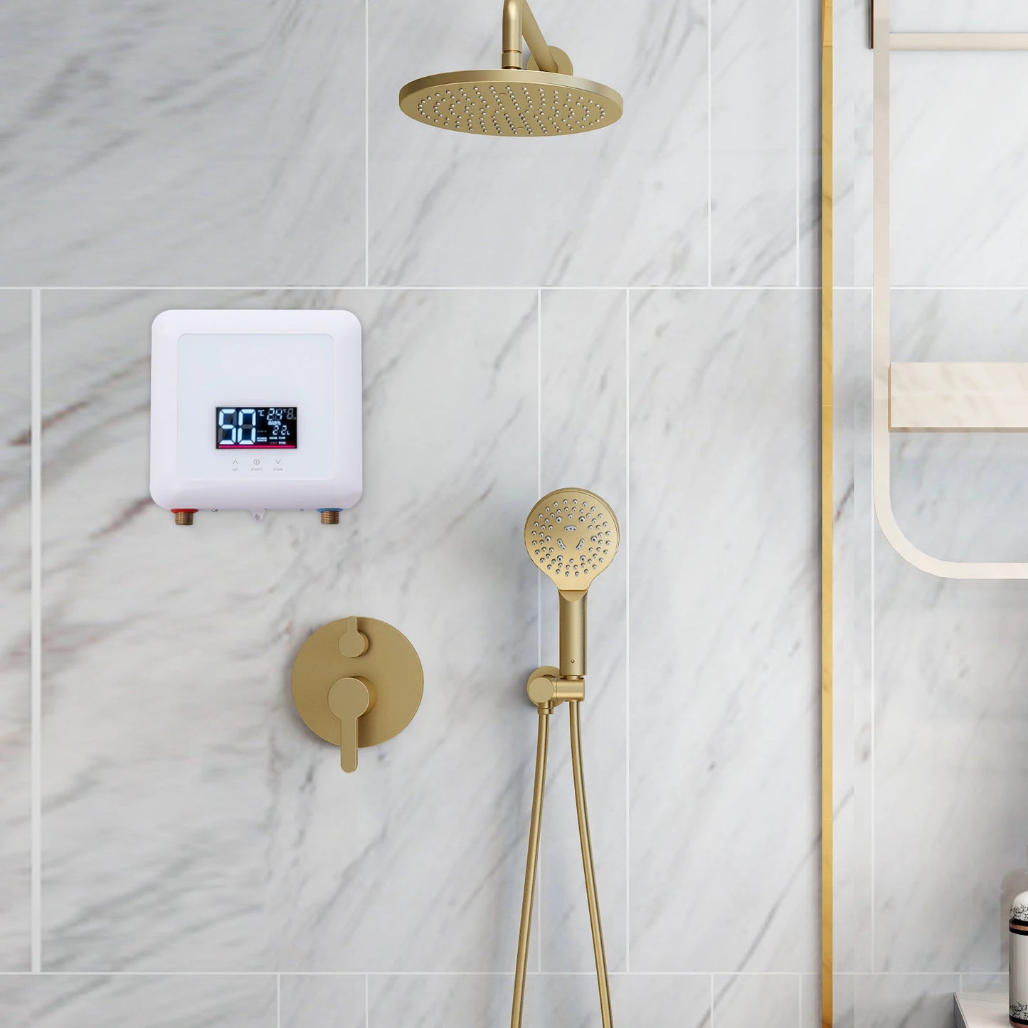 Sweetmile 5500W Instant Water Heater 110V Tankless