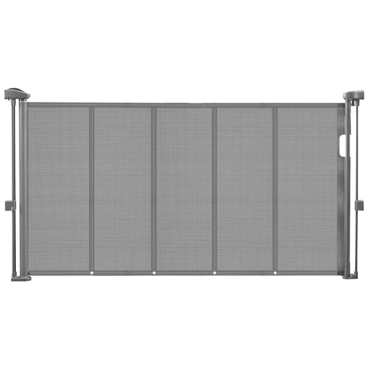 SucceBuy Retractable Baby Gate Mesh Safety Gate For Kids And Pets