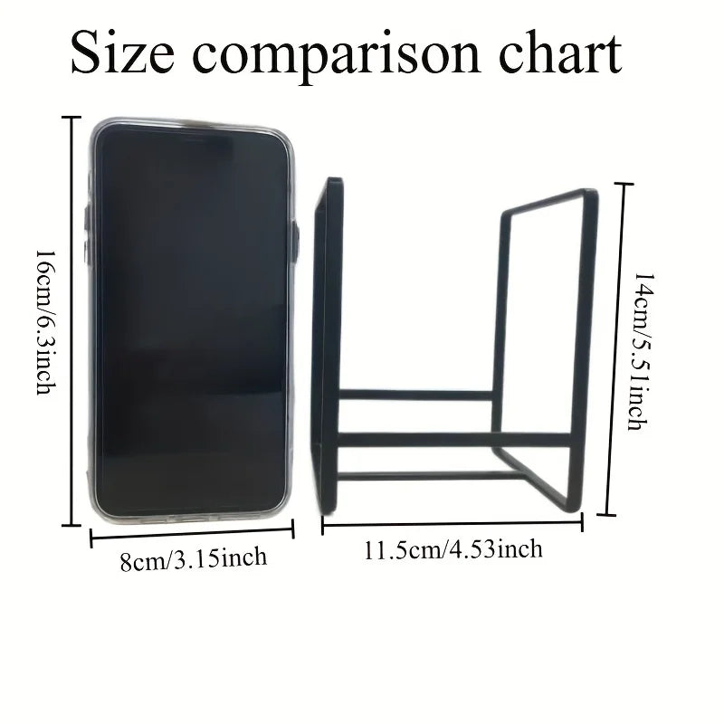 Stainless Steel Dish Rack Vertical Plate Holder Kitchen Organizer