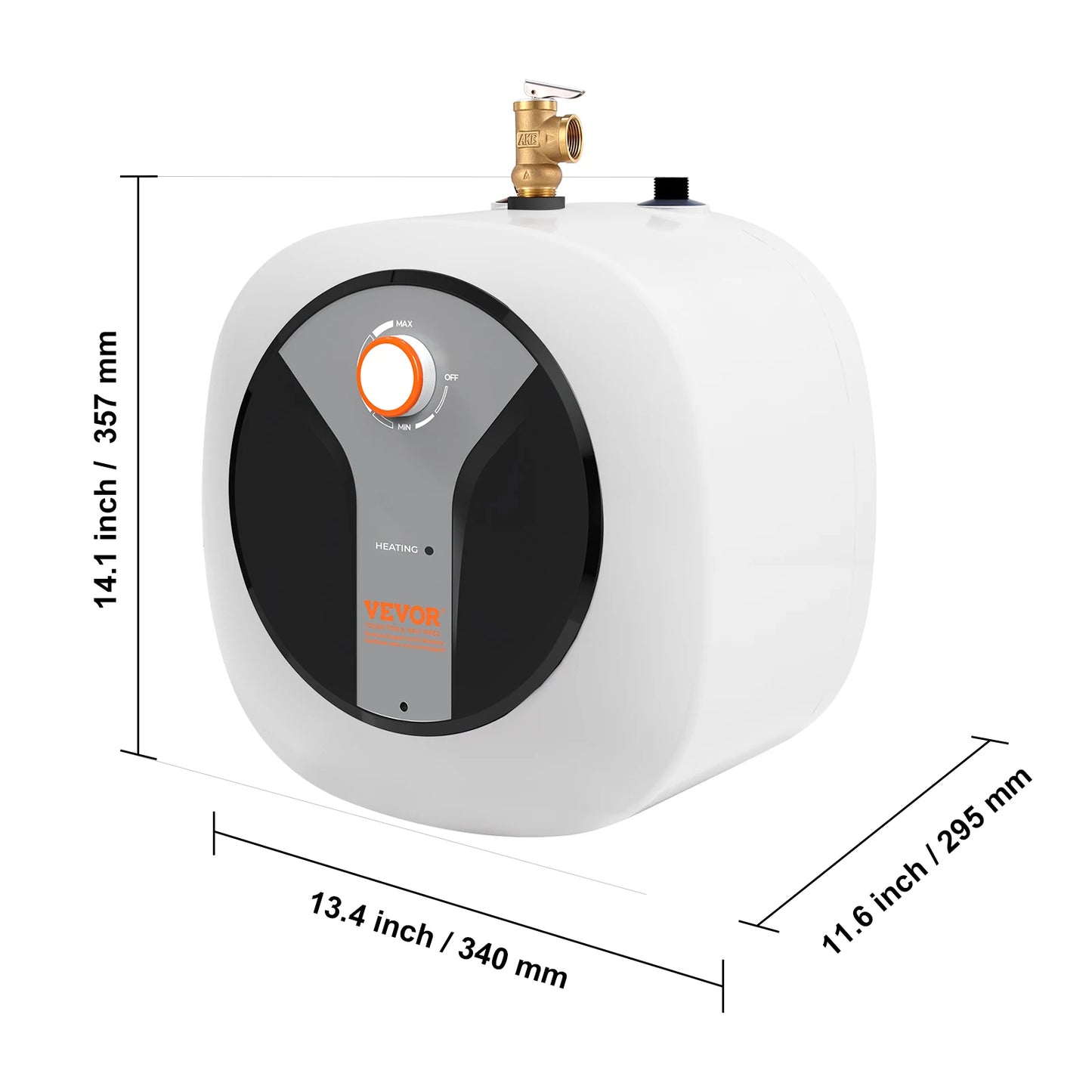 SucceBuy Electric Mini Tank Water Heater 1440W For Home Use