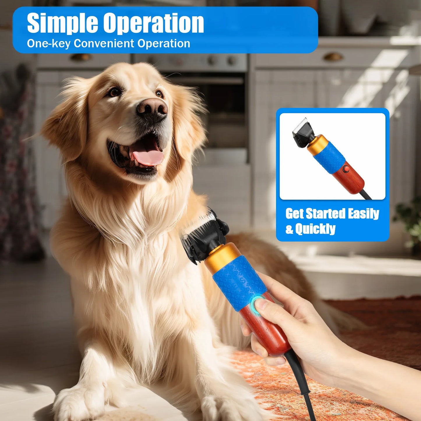 Electric Animal Fur Shears For Dogs And Pets Clipper Grooming