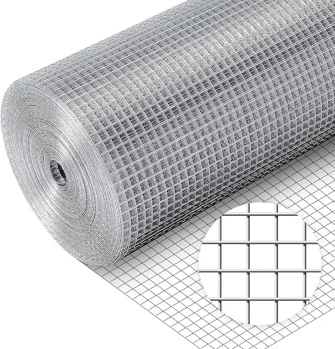 XMSJ Hardware Cloth Welded Wire Mesh Fence Roll Galvanized