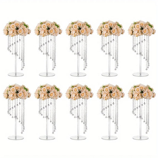 23.6 Inch Tall Acrylic Wedding Vase Party Table Christmas and Halloween Decoration