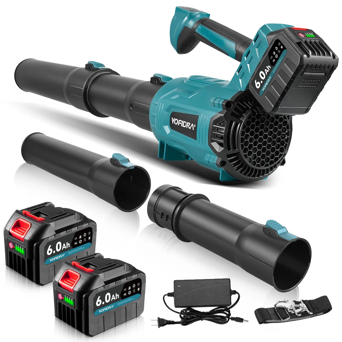 Yofidra Brushless Electric Blower 25000RPM For Makita Battery