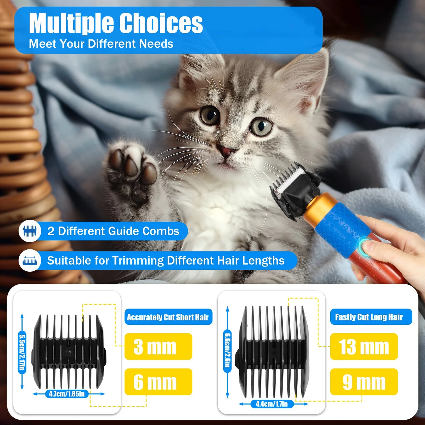 Electric Animal Fur Shears For Dogs And Pets Clipper Grooming