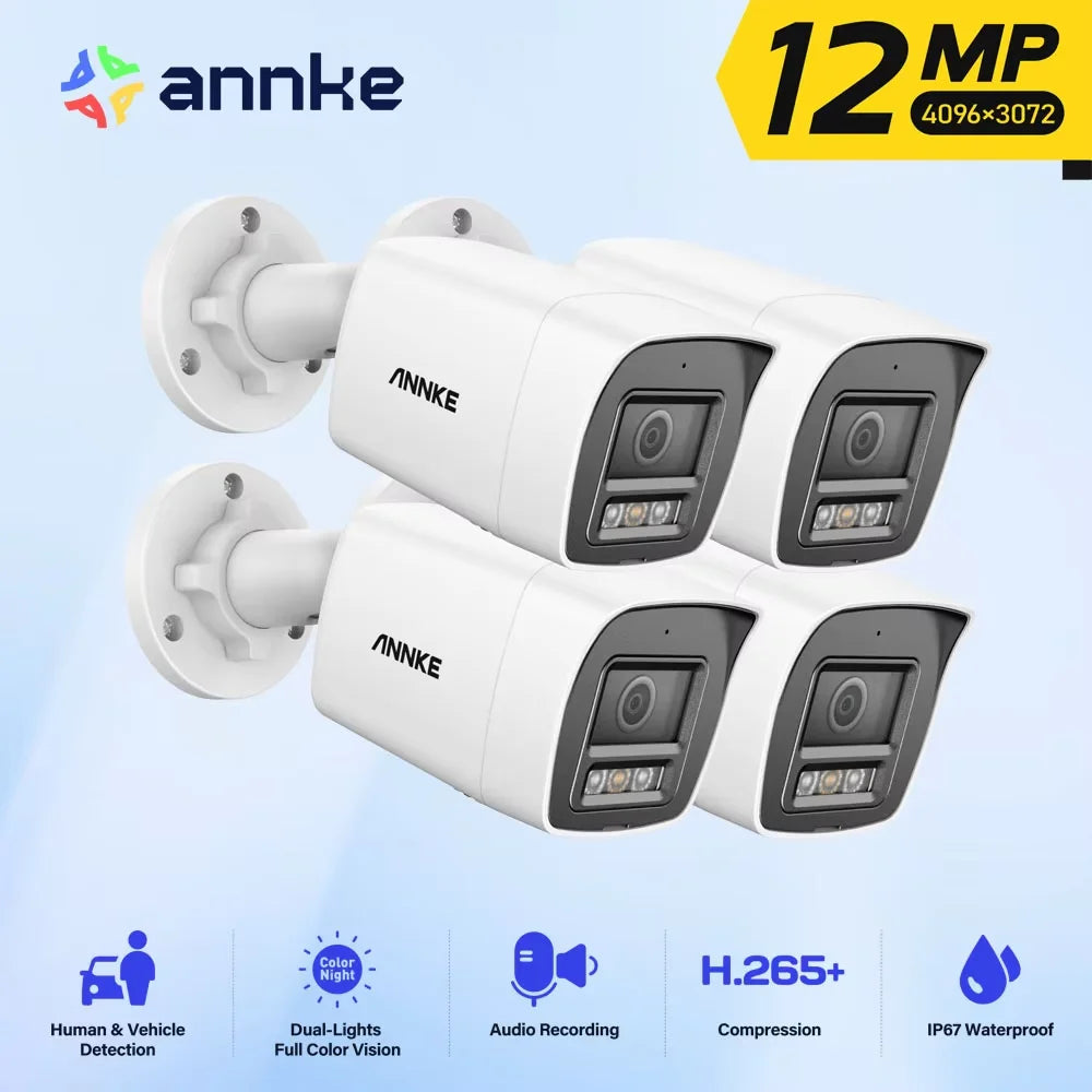 ANNKE C1200 Smart Dual Light 12MP PoE IP Camera