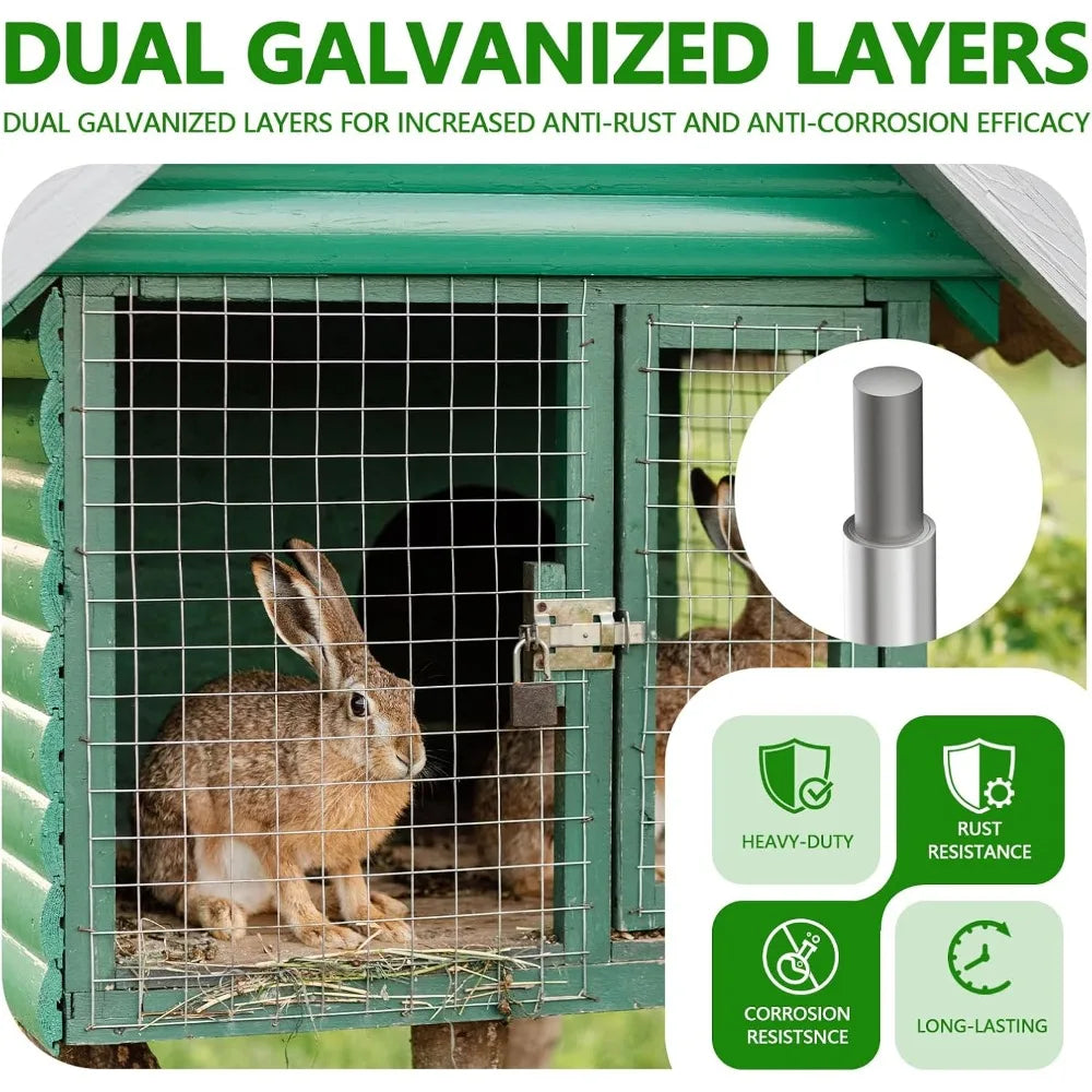 XMSJ Hardware Cloth Welded Wire Mesh Fence Roll Galvanized