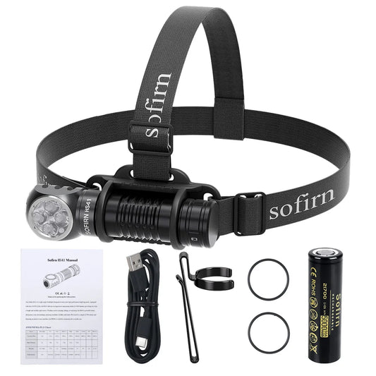 Sofirn HS41 Headlamp 4000lm USB-C Rechargeable SST20 LED