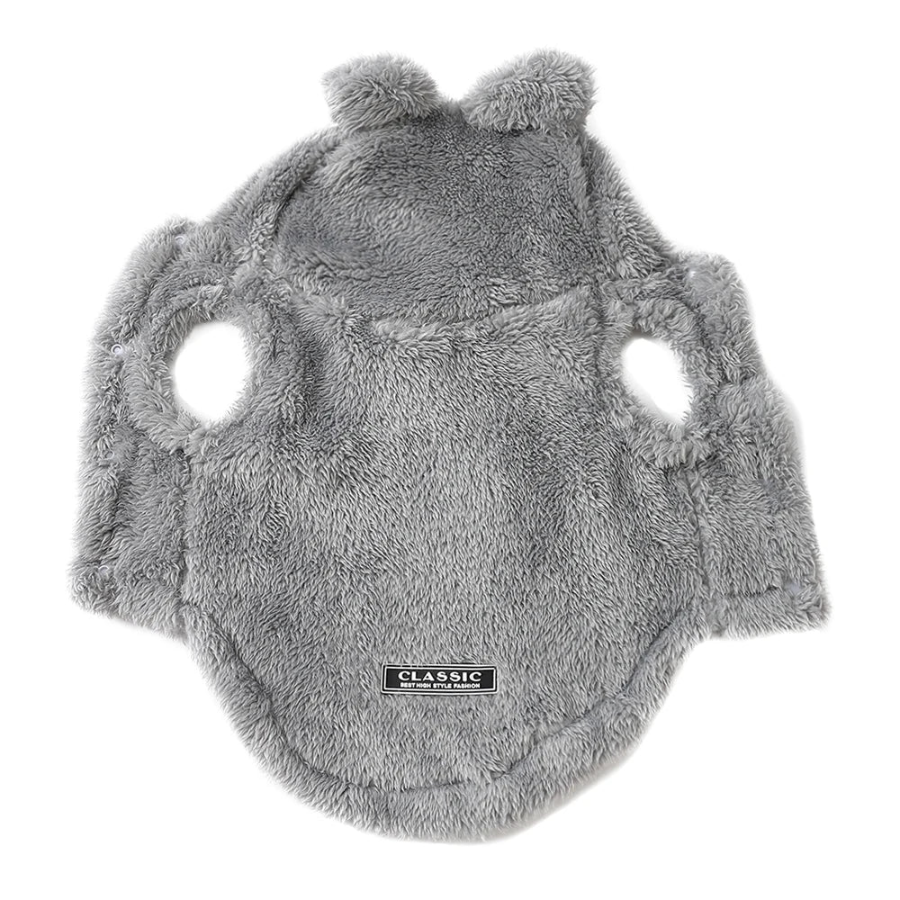 Holapet Soft Fleece Hoodie Coat For Small Medium Dogs Cats