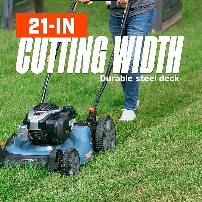 LSPG-M7 Gas Push Lawn Mower With Briggs and Stratton Engine