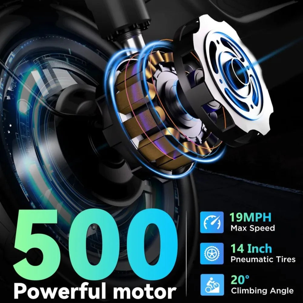 MBVM Heavy Duty Electric Scooter for Adults 500 Lb Capacity