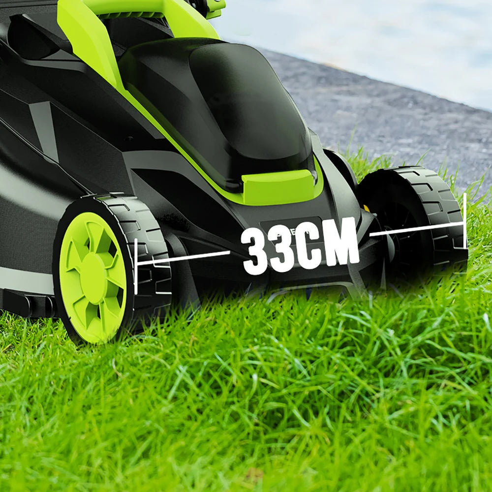 Deli 2-In-1 Cordless Brushless Lawn Mower With 21V Battery