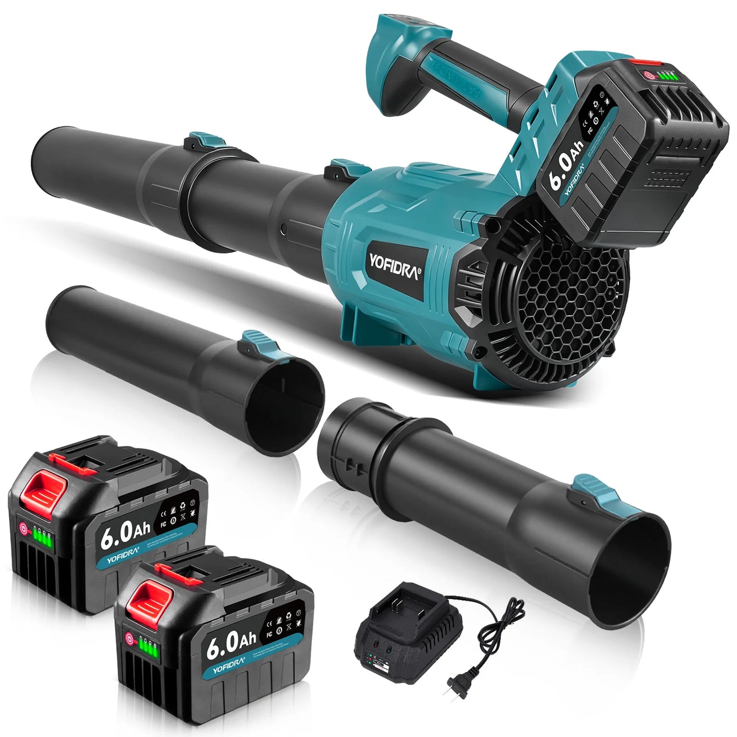Yofidra Brushless Electric Blower 25000RPM For Makita Battery
