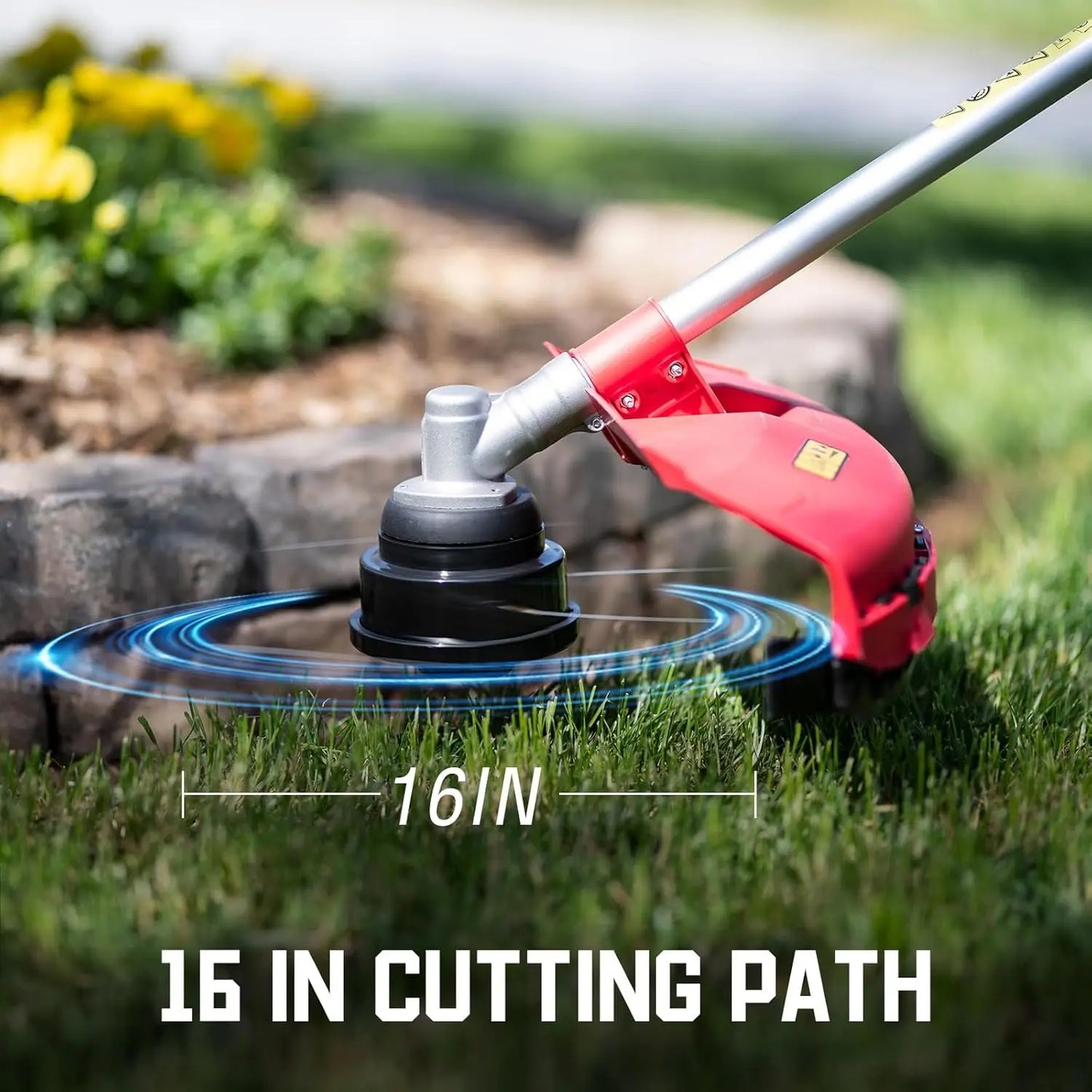 XMSJ Gas Weed Wacker 2-In-1 Trimmer Edger For Grass