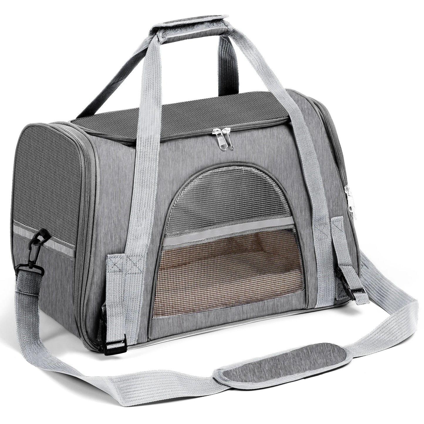 Soft Sided Pet Carrier For Small Medium Pets Airline Approved