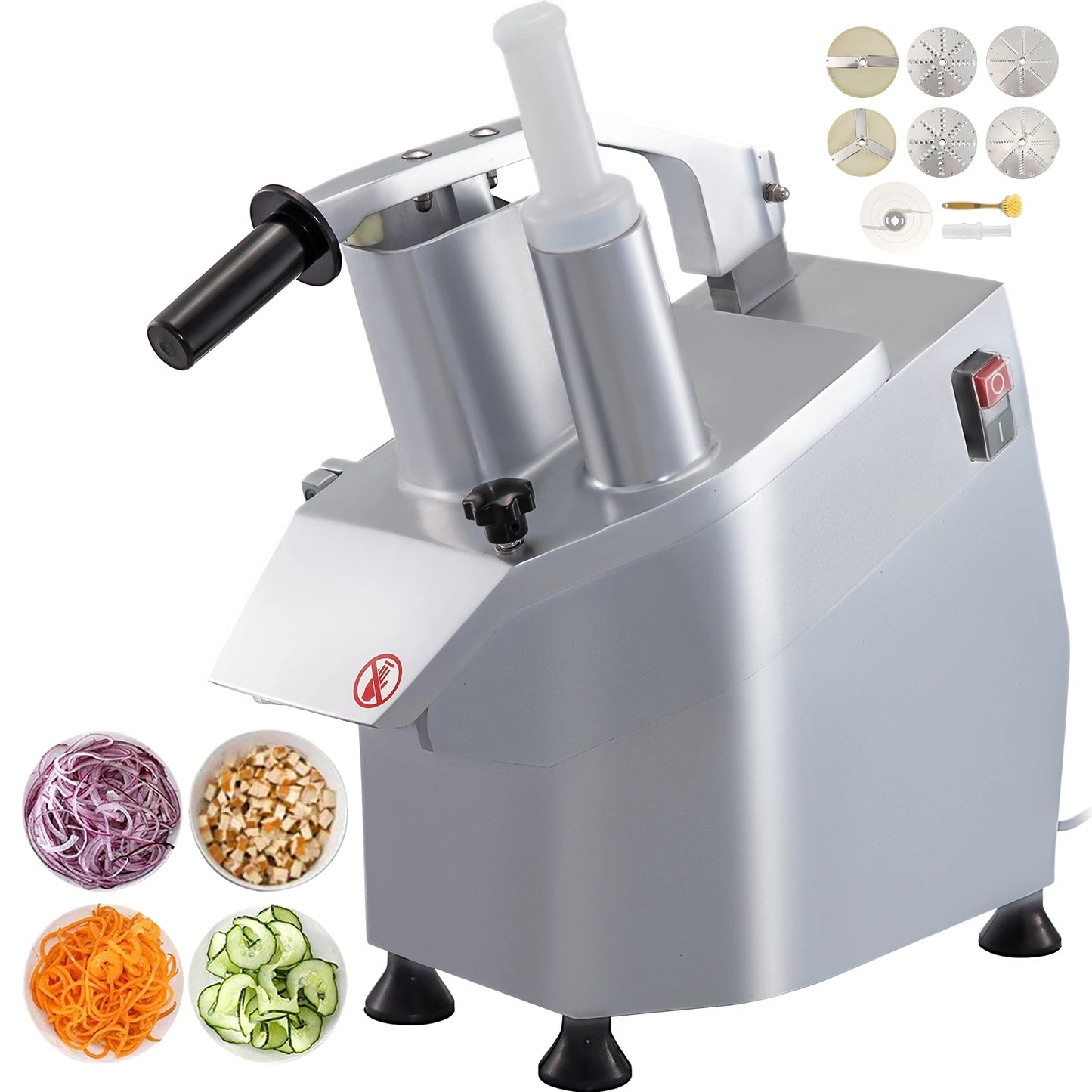 Electric Vegetable Cutter Slicer Chopper Shredder For Kitchen Processor